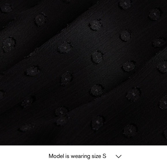 Black Sheer Sleeves Express mini dress - Picture 8 of 11